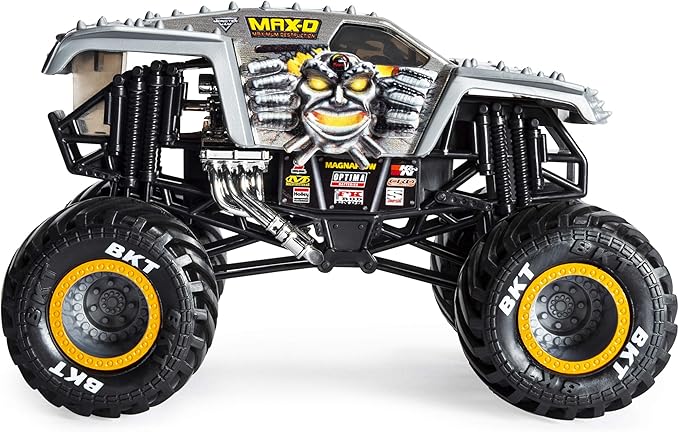 Monster Jam Official Max D Monster Truck, Die-Cast Vehicle 1:24 Scale