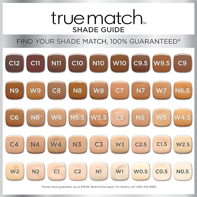 L'Oreal Paris Makeup True Match Super-Blendable Liquid Foundation, Oz,1 Count