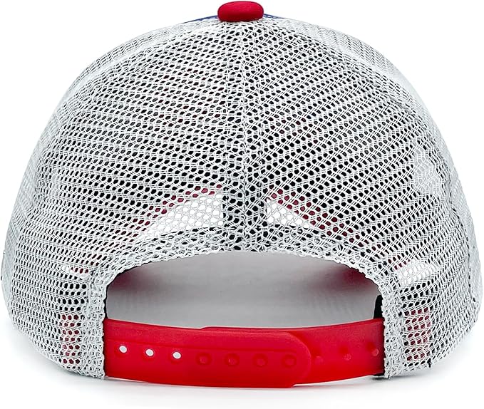 Toddler Trucker Hats for Boys and Girls Mesh Snapback Baseball Cap for Kids Ages 2-6