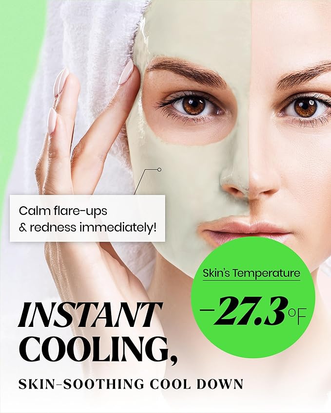LINDSAY Collagen Modeling Mask Cup Pack - Korean Skin Care Face Mask Modeling Pack – Single-Use Rejuvenating Moisturizing Face Mask w/Spatula Spoon – Spa Facial Peel-off Mask (6 ea, 0.36 lb)