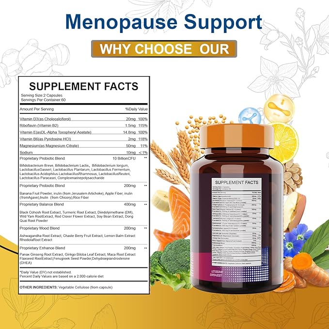 25-in-1 Sea Moss Capsules – Irish Sea Moss Black Seed Oil Ashwagandha Shilajit Ginger Turmeric Vitamin C & D3 Immune Gut, Energy Support – 120 Vegan Capsules