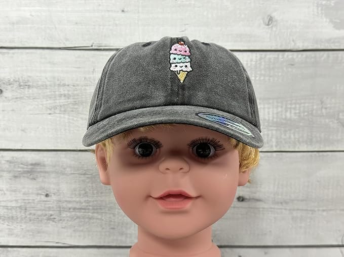 Embroidered Baseball Hats for Girls Boys