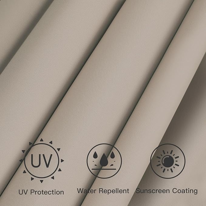 Sunnyglade 9ft Patio Umbrella Replacement Canopy Market Umbrella Top Outdoor Umbrella Canopy with 8 Ribs
