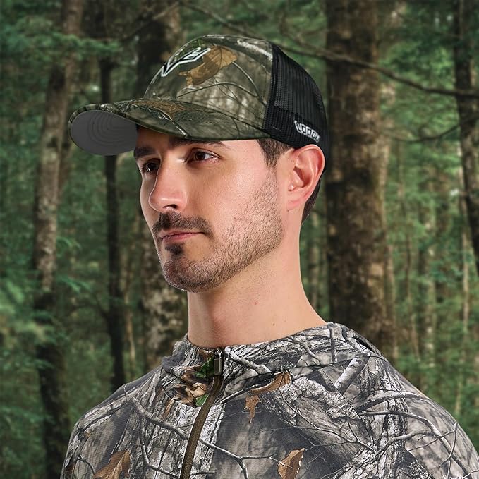 LOOGU Fishing Hat Mesh Back for Men Women Adjustable Baseball Trucker Cap Snapback Hats