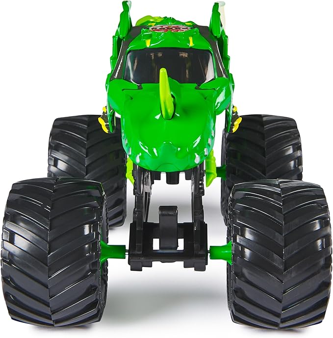 Monster Jam, Bakugan Dragonoid Monster Truck - Green, 1:24 Scale Die-Cast Vehicle-Chrome Rims and BKT Tread Tire for Playsets, Collectible for Fans & Birthday Parties, Kids Ages 3+