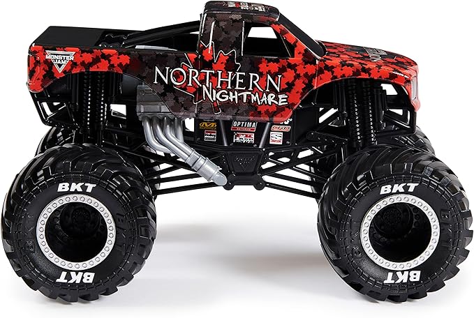 Monster Jam, Official Northern Nightmare Monster Truck, Die-Cast Vehicle, 1:24 Scale