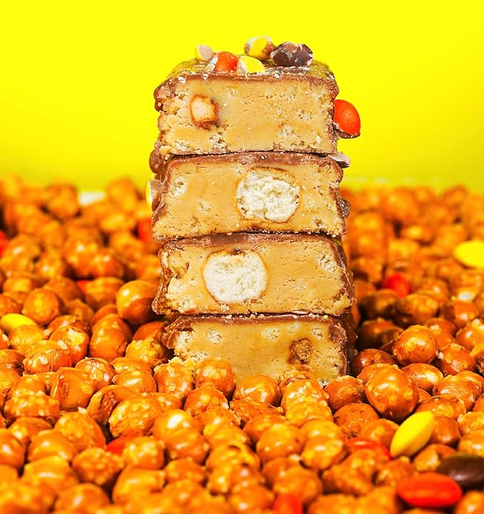 Anabar Protein Bar, The Protein-Packed Candy Bar, Amazing Tasting Protein Bar, No Sugar Alcohols, High Protein, Amazingly Delicious, 20 Grams of Protein (12 Bars, Monster Cookie Crunch)