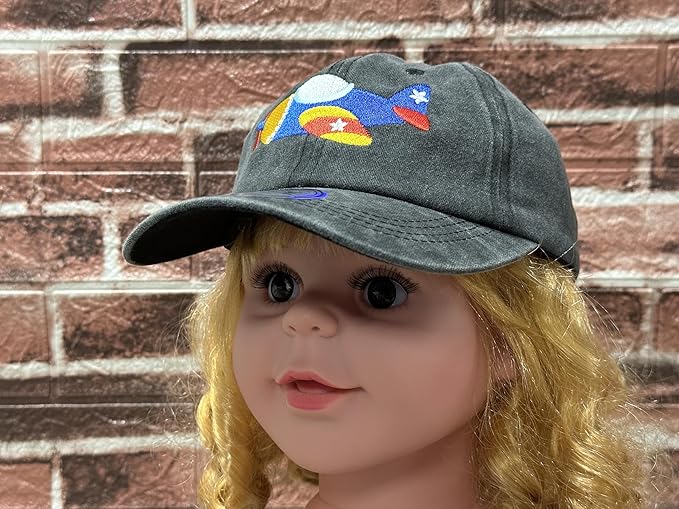Embroidered Baseball Hats for Boys Girls