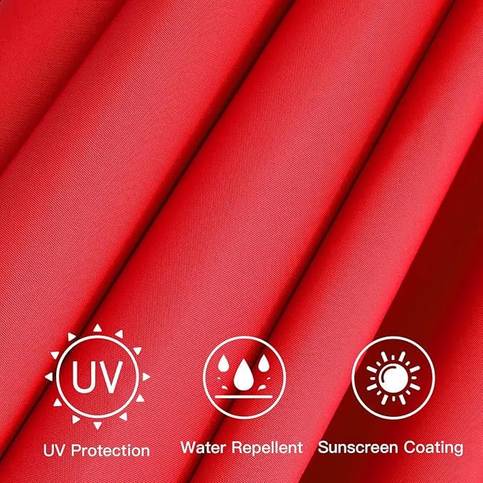Sunnyglade 9ft Patio Umbrella Replacement Canopy Market Umbrella Top Outdoor Umbrella Canopy with 8 Ribs