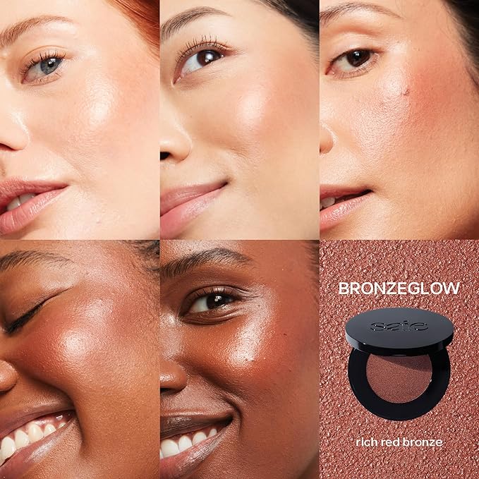 Saie Glow Sculpt Multi-Use Highlighter + Cream Blush 02 oz