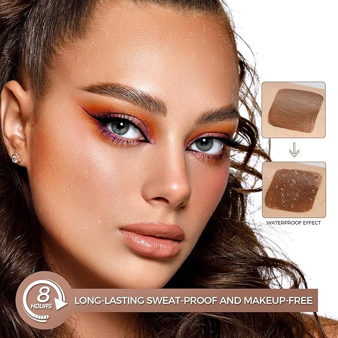 Liquid Highlighter Makeup Stick 3D Sparkling Effect,Cream Highlighter