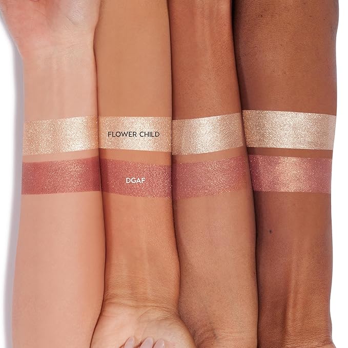 ColourPop Super Shock Shadow - High-Pigment, Crème-Powder Eye Makeup - Single Glitter Eyeshadow with Zero Fallout and Unique Bouncy Texture - DGAF (0.074 oz)
