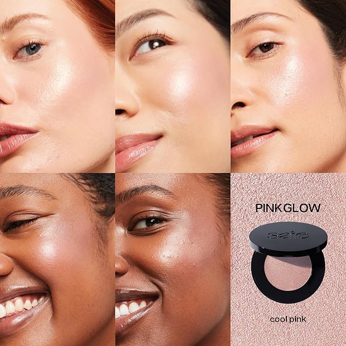 Saie Glow Sculpt Multi-Use Highlighter + Cream Blush 02 oz