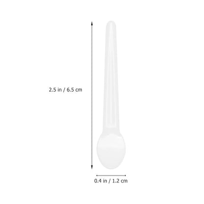 100pcs Makeup Scoop Cosmetic Scoop Face Cream Spatula