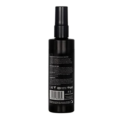 Face Self Tanning Water Aloe Vera 150ml - Self Tan Face Mist, Face Tan, Vegan, DHA Natural Tanning Active no biscuit smell, Tropical smelling