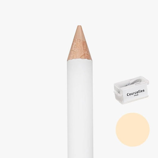 [K-Beauty Makeup] Courcelles Concealer Pencil CC700/CC800, Soft type-Natural (CC700-Light Beige+Sharpener)