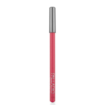 Palladio Lip Liner Pencil, Wooden, Firm yet Smooth, Contour and Line with Ease, Perfectly Outlined Lips, Comfortable, Hydrating, Moisturizing, Rich Pigmented Color, Long Lasting, Tickle Me Pink