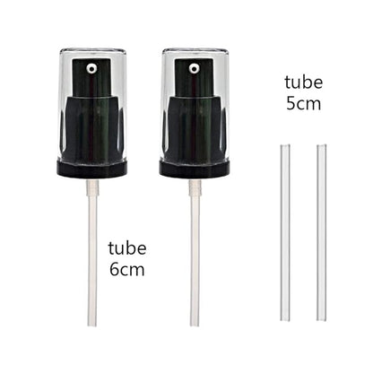 （3 colors）2 Pack Foundation Pump Replacement for MAC Wear (Black）