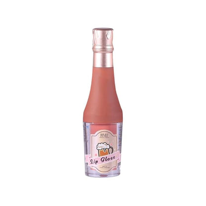 Nude Tined Long Lasting Matte Lipgloss in Bottle Shape Container (02)