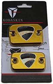 PRO-KODASKIN Motorcycle Brake and Clutch Caps for Ducati Hypermotard 796 Monster 695 696 796 S2R 800 Gold