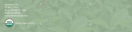 Davidson's Organics, Ginger Chai, 100-count Unwrapped Tea Bags