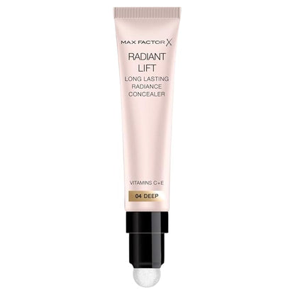 Max Factor Radiant Lift Hydrating and Brightening Concealer, E, Deep 7ml