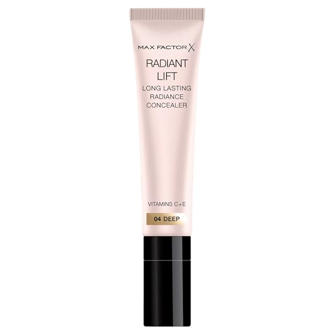 Max Factor Radiant Lift Hydrating and Brightening Concealer, E, Deep 7ml