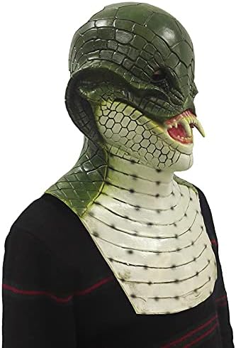 Latex Animal Snake Mask Creepy Costume Novelty Halloween Costume Party fancy dress adult sized Scary Fun Gorilla Monkey