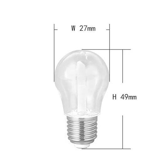 COSIDEA 30PCS Empty lamp bulb lip gloss tube 6ml lipgloss tubes container 0.2oz lip tint containers