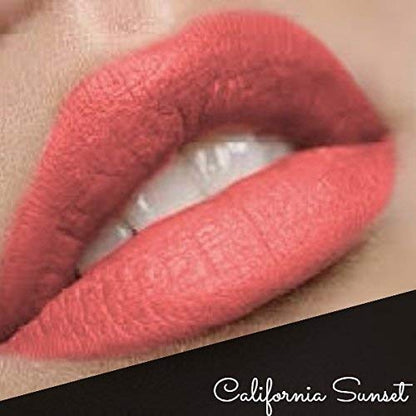 Premium Long Lasting Matte Peach Lip Liner Pencil |California Sunset Peach Ultra Wear Lip Liner