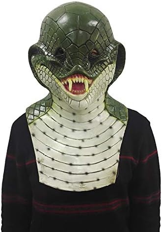 Latex Animal Snake Mask Creepy Costume Novelty Halloween Costume Party fancy dress adult sized Scary Fun Gorilla Monkey