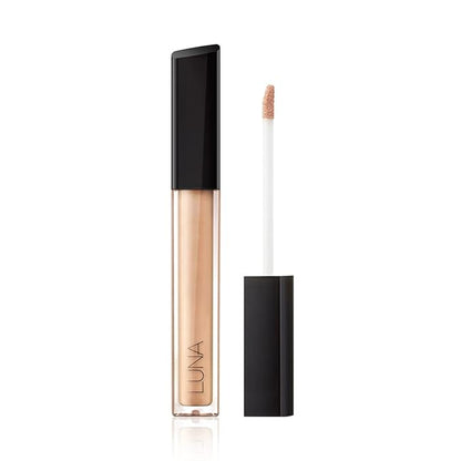 LUNA Long-Lasting Tip Concealer Cover-Fit (#04 Sand) Full 0.26 Fl Oz
