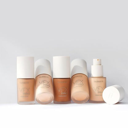FARMASi Vfx Pro Foundation, Full Coverage Liquid Cream, Light 05 30 ml
