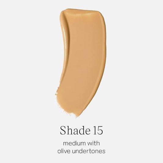 Saie Glowy Super Skin Tint Liquid Foundation - 15 (1.) 01 oz