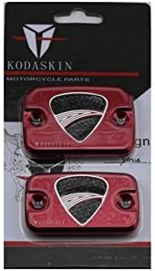 PRO-KODASKIN Motorcycle Brake and Clutch Caps for Ducati Hypermotard 796 Monster 695 696 796 S2R 800 Red