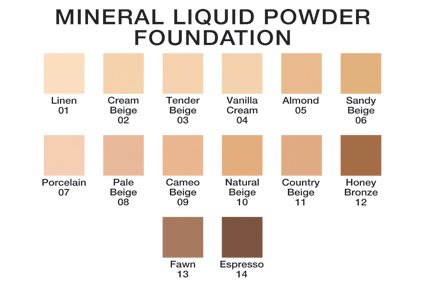 Jolie Mineral Liquid Powder Foundation SPF 15， 1 1 fl oz