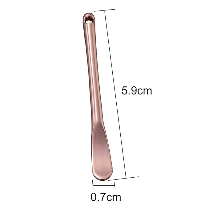 3 Pieces Zinc Alloy Makeup Spatula Eye Cream