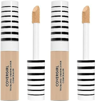 COVERGIRL TruBlend Undercover Concealer, Light Nude, 0.33 Fl Oz (Pack of 2)