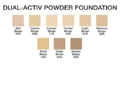 Dual Active Powder Foundation (Cream Beige)