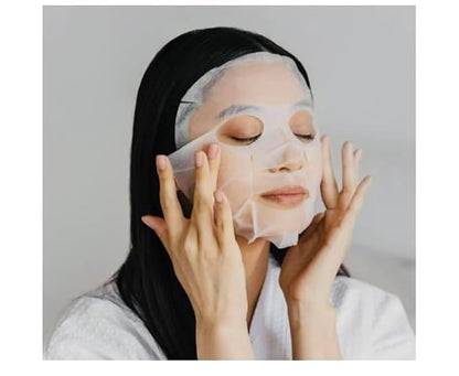 Korean Skin Care Multi-Vitamins Face Sheet Mask, Pack of 10 vitamina C