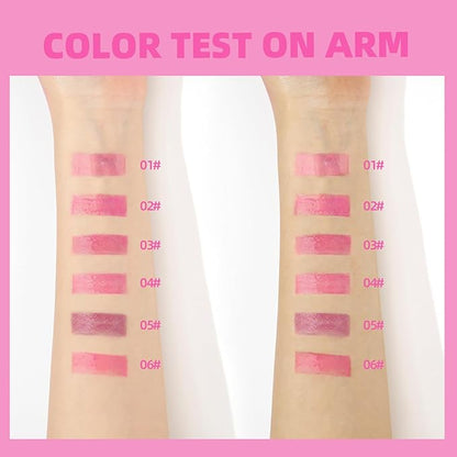 Magic Color Changing Lip Oil Ph, Glitter Lip Gloss, Upgraded Big Brush Head Moisturizing Lip Oil Long Lasting Nourishing Lip Glow Oil Non-Sticky Primer Lip Tint (# 01, 0.3 Oz)