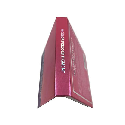Highly Pigmented Eyeshadow Palette, 9 Color Bright Eye