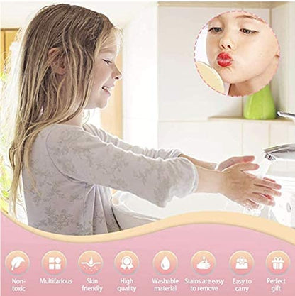 Expressions 12 pc Lip Gloss Set, Flavored Lipgloss Squeeze Tubes with Carrying Case, Lip Gloss Set Value Pack, Assorted Fruit Flavored Lip Glosses, Kid-Friendly Non Toxic Makeup (12)