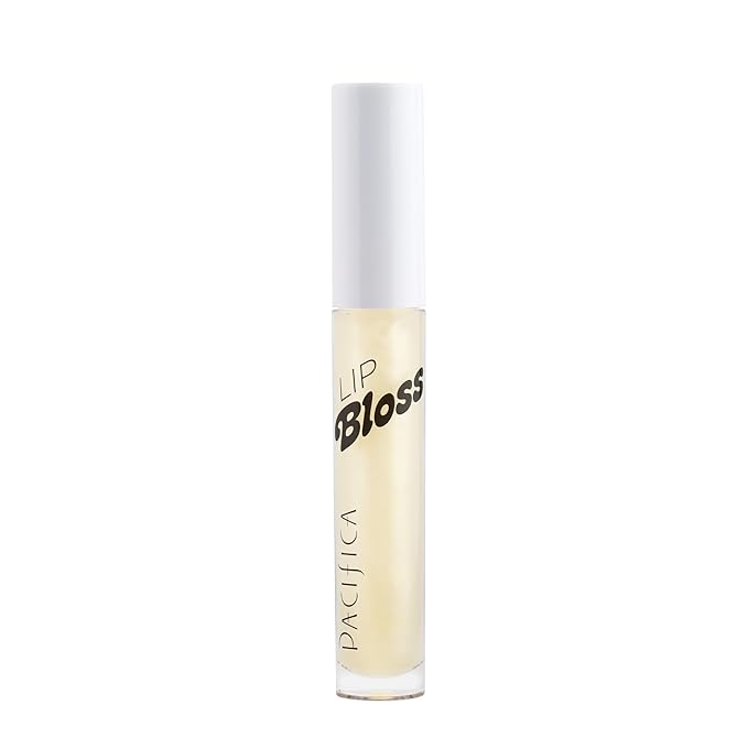 Pacifica Plumping Lip Gloss – Vanilla Bean (Creamy Neutral Tint) Hydrating Lip Oil Balm, Gentle Lip Plumper with Shea & Jojoba, No-Sting High Shine, Vegan & Cruelty-Free 0.14oz