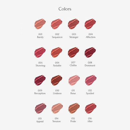 Objet Liquid Makeup Vivid Glow Vegan Lip Tint (AFTER) 0.20 Fl Oz (Pack of 1)