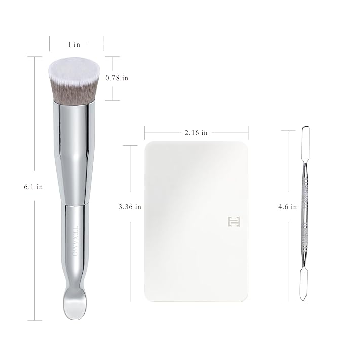 Foundation Makeup Spatula Mixing Makeup Palette Spatula Foundation