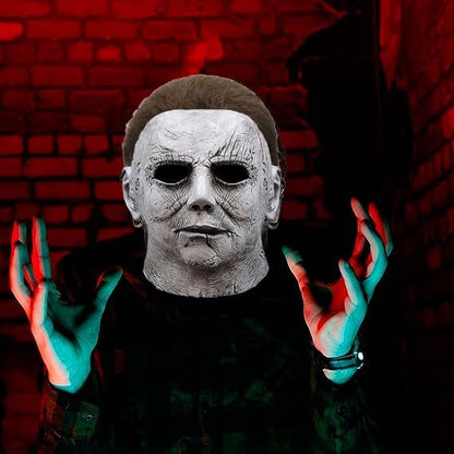 Michael Myers Mask, Halloween Horror Masquerade Cosplay Party Mask, Michael Myers Costume Scary Cosplay