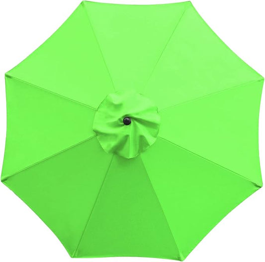 Sunnyglade 9ft Patio Umbrella Replacement Canopy Market Umbrella Top Outdoor Umbrella Canopy with 8 Ribs