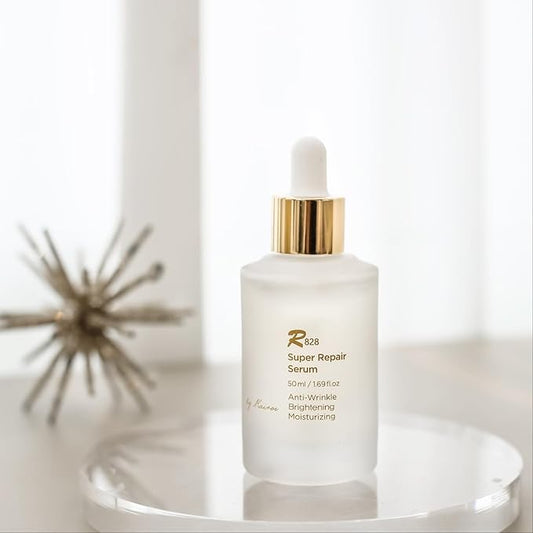 Super Repair Moisturizing Glowing Elastic Skin Recovery Serum 50ml / Korean Skin Care K Beauty with Glutathione, Vitamin C, Niacinamide, and Collagen