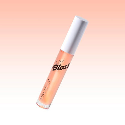 Pacifica Plumping Lip Gloss – Jasmine Kiss Flavored Lavender-Pink Tint Hydrating Lip Oil Balm, No-Tingle Volumizing Gloss with Shea Butter & Jojoba, High Shine Color, Vegan & Cruelty-Free 0.14oz